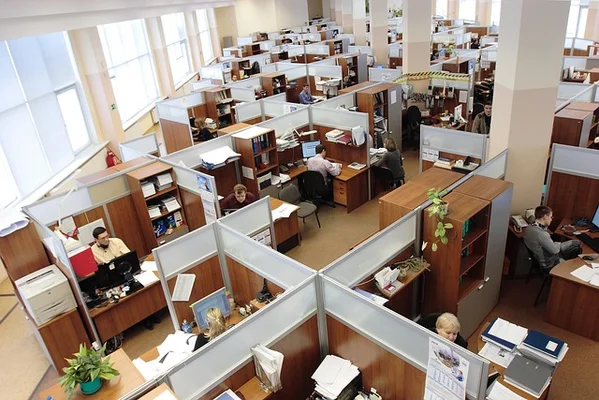ベンチャー企業のオフィスの様子